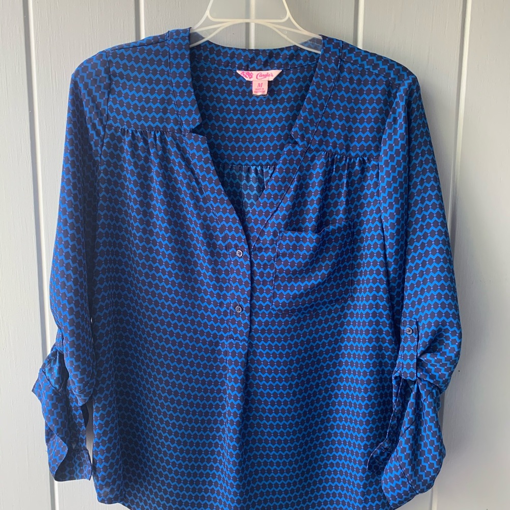 Blue blouse